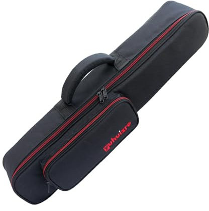 F Fityle Custodia per sassofono soprano, borsa da trasporto con tracolla e maniglia, imbottita da 15 mm, impermeabile