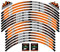 Per KTM 125/250/300/350/450/500/525 EXC E-XC Ruota Adesivo Decalcomania Riflettente Rim Stripe Nastro Hub