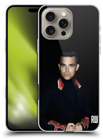 Head Case Designs Offiziell Zugelassen Robbie Williams Gedrucktes Smoking Kalendar Harte Rueckseiten Handyhülle Hülle Huelle kompatibel mit Apple Apple iPhone 16 Pro Max