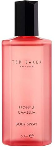 New T. Baker Body Spray Peony & Camellia 150ml, Fragrance For Her