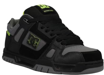 DC STAGXWKW Baskets pour Homme, Noir/Citron Vert, 41 EU