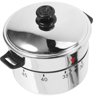 NAMOARLY Mechanischer Küchentimer Aus Kunststoff 60 Min Countdown Kochtimer Mit Signalton Für Küche Und Haushalt