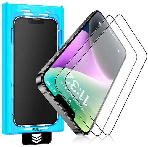 Mothca für Panzerglas Matte für iphone 13 Pro Max/iphone 14 Plus, 9H Matte Schutzfolie Screen Protector, 2,5D Displayschutz Folie Blendschutz Anti-Fingerabdruck (6,7 Zoll)