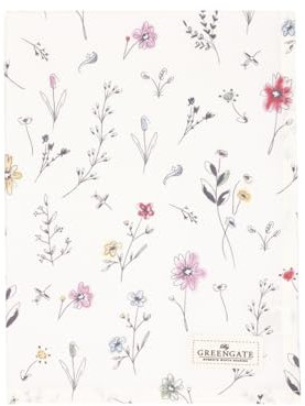 GreenGate Tea Towel Venissa White