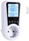 Vinabo Misuratore Consumo Elettrico con LCD, Contatore Energia Elettrica 16A/3680W, 7 Modalità Monitoraggio, Protezione Sovraccarico, Presa Consumo Energia