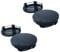 4 Pezzi Universale Coprimozzo Coprimozzi Auto 60mm,Tappi Coprimozzo Stabile, Coprimozzi Universali Compatibile con Audi e Volkswagen Cerchi (OD 60mm ID 56mm)