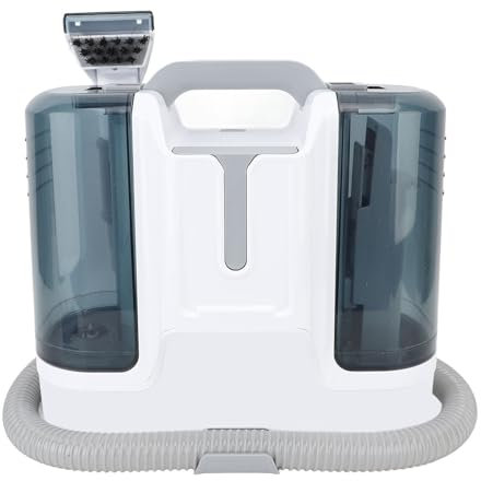 Cleaner de Alfombras Manchas, Máquina de Limpieza Alfombras Altamente Efectivas Cerdas Alto Rendimiento 450 W 1000 Ml 1800 Ml Tanque Agua Cómodo para la Cortina Cojín sofá (EU enchufe 220V)