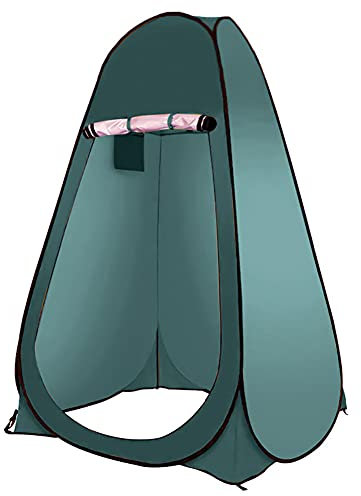 Pop Up Changing Room Privacy Tent Instant Portable Shower Tent Outdoor Toilet Dressing/Changing Room Portable Shelter Tent with Carrying Bag for Camping Hiking Beach Bathroom