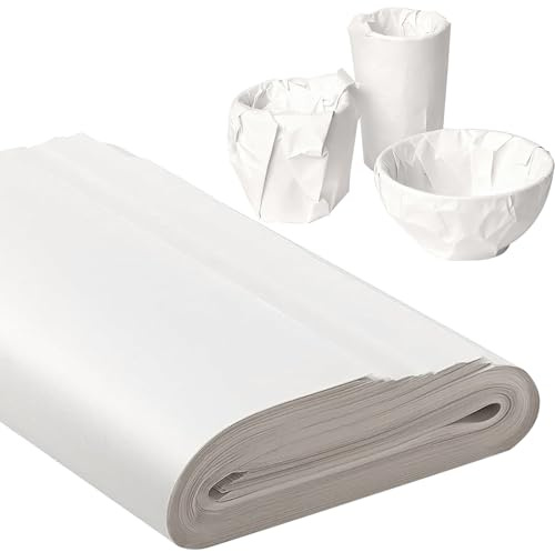 100 Blatt 54x39cm Packseide & Packpapier Umzug – Packing Paper For Moving | Polstert Zerbrechliches Geschirr, Glas und Sammlerstücke und Eignet Sich Perfekt als Füllmaterial, Geschenk-oder Bastelpapier