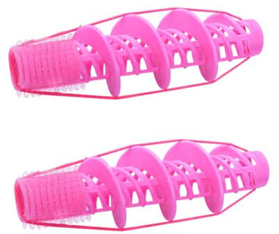 Zambuph 2 Stück Lockenwickler Werkzeuge Professional Home Barber Shop Spirale DIY Damen Friseur Roller Haarstyling Zubehör