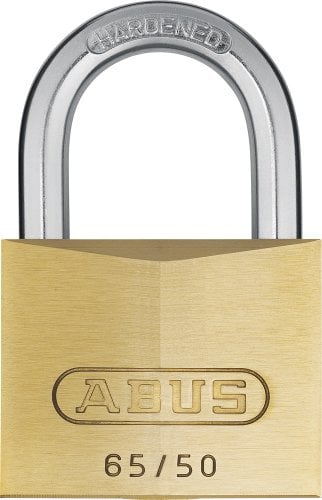 ABUS 12003 Cadenas en laiton avec clé unique 6504