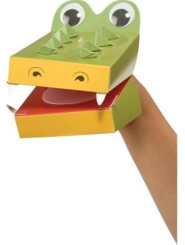 Paper Puppet Crocodile