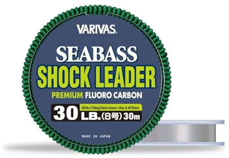 Varivas PREMIUM FLUORO CARBON SEA BASS SHOCK LEADER 30m