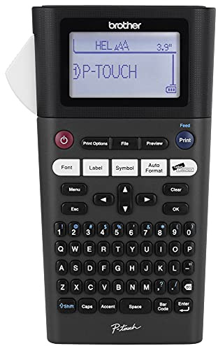 Brother PTHL300LI Rechargeable, Take-It-Anywhere Labeler, Black