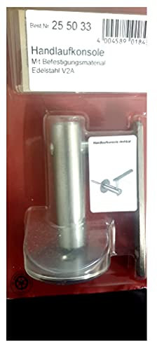 Handlaufkonsole V2A rundArt.Nr. 3034378 - Edelstahl V2A - drehbar