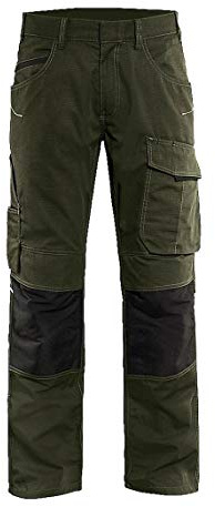 Blakläder 149513304599D120 Service Bundhose Größe in Olivegrün/Schwarz, D120