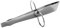 Fackelmann Pinza Para Jamón, acero inoxidable, color inox, 1 ud.
