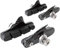 GORIX Fahrradbremsbeläge 4 Stück (2 Paar) Bremsschuhe (Gottsustop) (Carbon-Muster (Kartusche))
