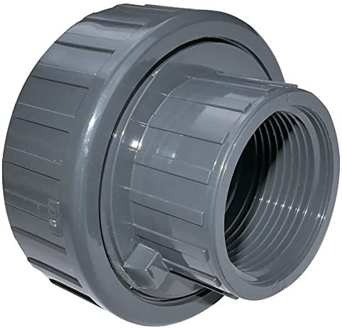 AERZETIX - C52025 - Raccord union mixte avec joint torique - à coller Ø40mm - à visser 1 1/4 - femelle/femelle - en plastique - PN16 - pour tubes d'adduction d'eau, irrigation, fluides divers