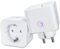 ANTELA WLAN Smart Steckdose 16A Stromverbrauch Messen kompatibel mit Alexa/Google Assistant, Sprachsteuerung, Kinderschutz, APP Fernsteuerung, 2,4GHz, 3680W, 2 PCs