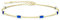 LOUISA SECRET Gold Armband Damen 925 Sterling Silber 14k Vergoldet Zirkonia Armbänder Damen Verstellbar Armkette Valentinstag Muttertag Geburtstags Weihnachts geschenke für Sie Frauen Freundin mama