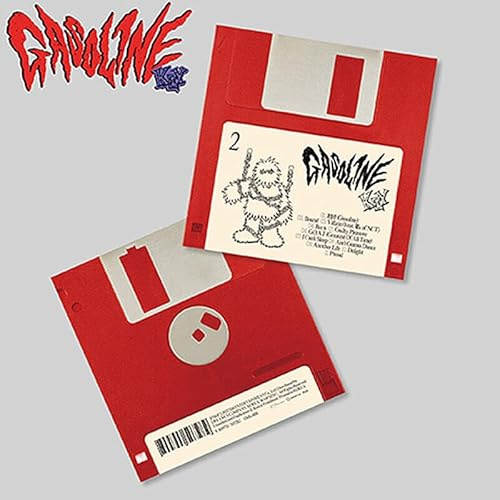 ( FLOPPY Ver. ) SHINEE KEY GASOLINE 2nd Album+1ea Store Gift Card K-POP SEALED