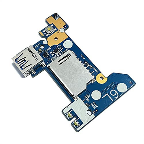 Gintai Lettore di schede USB SD per HP Pavilion 14-CM 14-CK 240 G7 246 G7 250 G7 TPN-I131 6050A2983901 L23186-001 (Senza Cavo Flex)