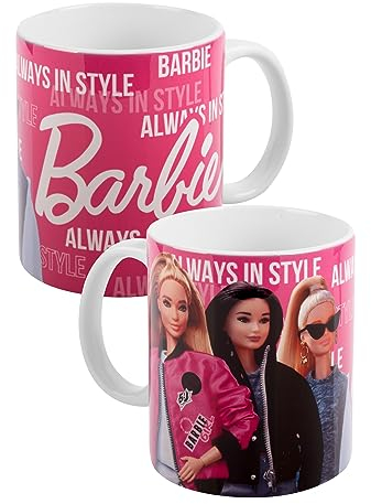 Barbie Tasse - Always in style - Kaffeetasse Becher Kaffeebecher aus Porzellan 320 ml