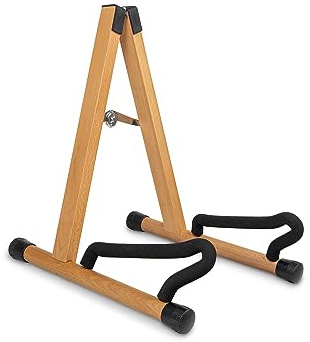 GEWA Gitarrenständer A-Style - Holz - Universal - Konzertgitarre - Akustikgitarre - E-Gitarre