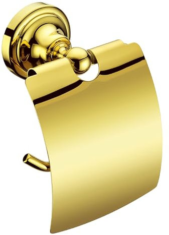 Edler Toilettenpapierhalter in Gold
