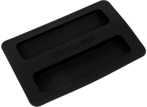 BESTonZON Silicone Toaster Dust Cover - 2 Slice Bread Maker Lid, Kitchen Appliance Protector, Black Toaster Cover for Keeping Appliances Clean, Ideal for Home Use