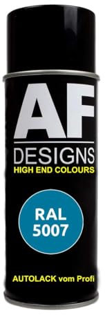 RAL5007 BRILLANTBLAU Spraydose glänzend Lackspray Sprühdose DIY Autolack