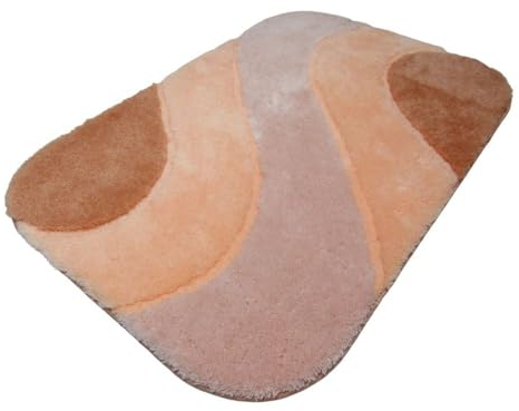 Clarissa Badteppich Badematte Samos Apricot ca.65 x 100 cm