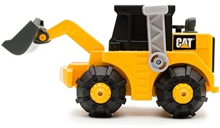 Cat Toys Official Unstoppable Movers Radlader Spielzeug | Baustellen Fahrzeuge Kinder mit Großen Rädern und Funktionstüchtigen Lichtern | Baustellenfahrzeug für Kinder ab 3 Jahre