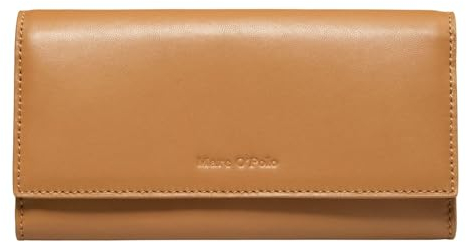 Marc O'Polo Leder Geldbörse Jessie Combi Wallet True Camel braun