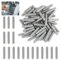 100 Stück Spülmaschinen Gestell Abdeckkappen, Geschirrkorb Schutzkappen Dishwasher Basket Protective Cap, PVC Geschirrspüler für Geschirrkörbe Rack Cover Caps Spülmaschinenkorb Spitzenzinken
