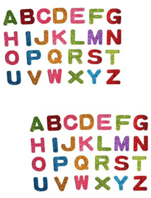 Abaodam 104 Stk Englische Buchstaben Heimtextilien Wohnkultur Wandtattoo Mit Englischem Alphabet Wandtattoo Englisches Alphabet Grundschule Wandtattoos Kinderzimmer