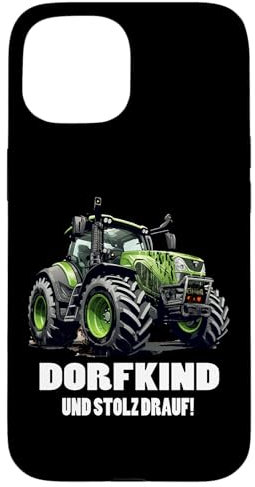 Hülle für iPhone 15 Dorfkind Traktor Design Landwirt & Bauern Trecker Geschenk