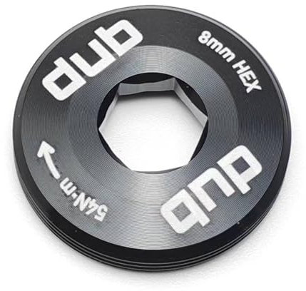 BININIU Tappo Dub per SRAM Rival eTap AXS SX Eagle Bullone pedivella-M18/M30 Tappo Dub autoestraente (White/Bianco)