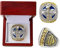 HYKJSHED 2023 Fantasy Football Ring Meisterschaftsring Meisterschaftstrophäe Geschenkbox Ring Displaybox(13)