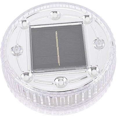BEBEMOKO Luces de piscina, bola flotante, lámpara flotante para piscina, flotadores de piscina, luces solares para piscina, lámpara LED solar, lámpara de estanque, decoración impermeable, luz flotante