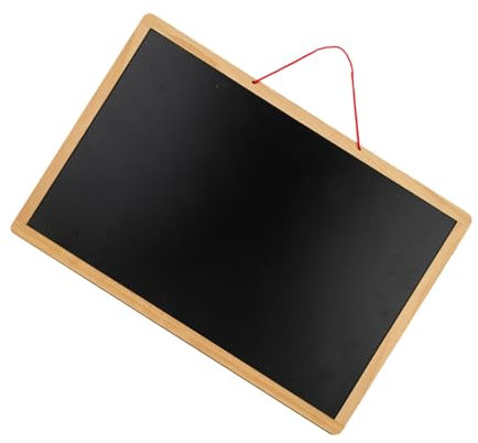 VILLCASE 1stk Tafel Desktop-whiteboard Mini-whiteboard Message-board-ornamente Hängendes Whiteboard ? Tarafl? Tahta Staffelei Whiteboard Hängendes Nachrichtenbrett Türbehänge Black Hölzern