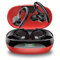 BLUEBUDS Earbuds, Wireless Earbuds, Wireless Earphones with LED Display, Bluetooth 5.4 In-Ear Headphones With Touch Control, 400mah Battery, Sports Game Headset, Noise Cancelling, IP6 (Red)