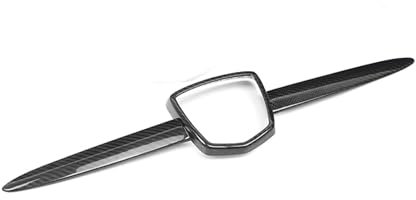 Fendinebbia Griglia Modanatura Superiore Paraurti Anteriore Auto Per Fiat 500 595 695 2008 2009 2010 2011 2012 2013 2014 2015-2024 Griglia Paraurti Anteriore(Style B)