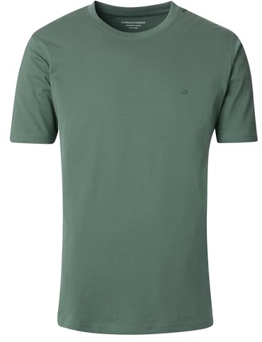 CASAMODA Herren T-Shirt (004200), Größe:5XL, Farbe:Grün (345)