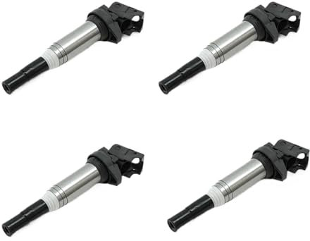 4 Stücke Zündspule 12137559842, 12137562745 Kompatibel for BMW E90 E91 E92 316I 318I 320I N43