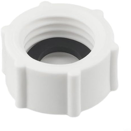 Intex Bouchon de valve de vidange de piscine Pièces de rechange avec joint torique pour pompe à sable Modèle 11456 11385 Accessoires d'entretien de piscine Composants