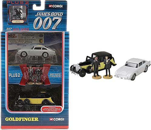 James Bond Aston Martin DB5 & Rolls Royce 2 piece set