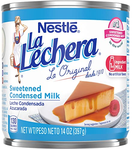 Leche Condensada Nestlé, Dulce, Sólido, 14 Oz, Lata