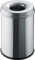 helit H2515400 - Sicherheitspapierkorb mit Löschkopf „the guardian“ 15 Liter, Edelstahl